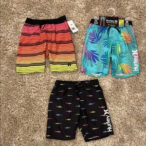 NWT Hurley size 7/8 boys swim shorts